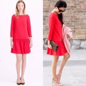 J Crew Red Dress